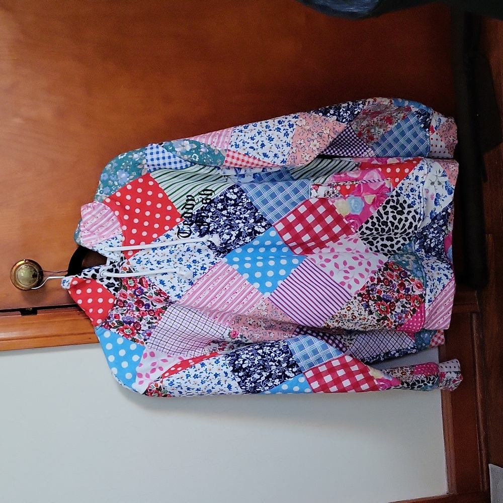 Teddy fresh plaid hoodie